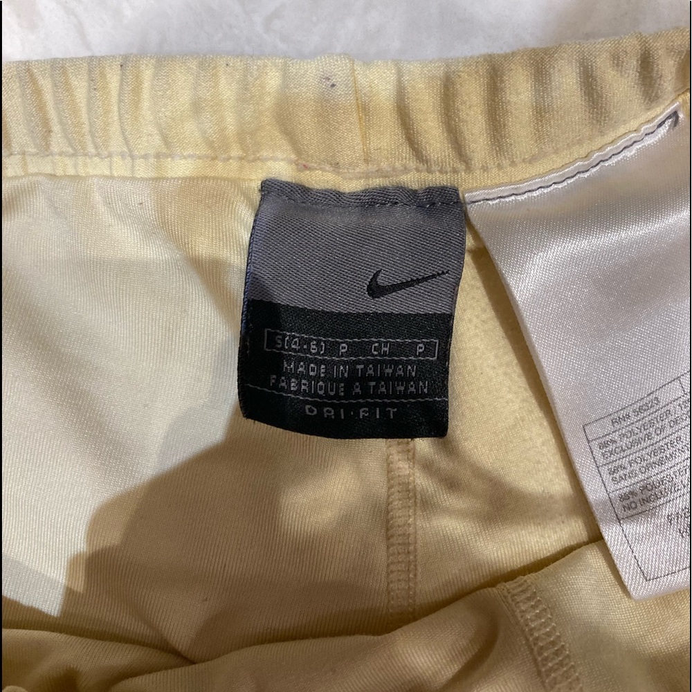 Yellow vintage nike shorts